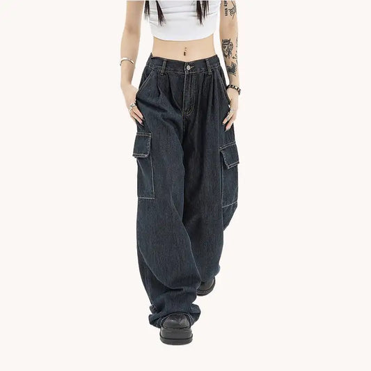 .Baggy Cargo Jeans