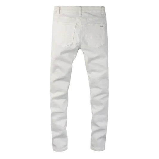 White Bandana Jeans.